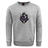The Cypress Warriors Men's Rugby Club Crew Sweatshirt by WRS Canterbury features a 2024 Spartan helmet, sword, and shield logo on the front. Ultra-soft with an embroidered CCC logo for stylish comfort.