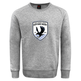 Introducing the South Orange County Raptors Club Crew Sweatshirt by Canterbury, an ultra-soft gray sweatshirt from WRS Canterbury. Featuring a bold “South Orange County Raptors Rugby” front logo with an eagle and rugby ball, commemorating the team’s establishment in 2005, it also boasts an embroidered CCC logo for added style and authentic detail.