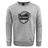Grey ICRON Club Crew Sweatshirt by Canterbury featuring a black and white shield emblem with a rugby ball and the text “ICRON” on the chest.