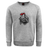 The Birmingham Iron Women's Football Club Crew Sweatshirt by WRS Canterbury is an ultra soft gray sweatshirt featuring a stylized knight, sword, and helmet logo embroidered on the front center.
