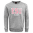 The East Stroudsburg University Club Crew Sweatshirt by WRS Canterbury is a gray, ultra-soft sweatshirt featuring "ESU RUGBY" in red and white block letters on the front—ideal for both comfort and style.