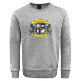 The Winchester Cannons Club Crew Sweatshirt by Canterbury features a colorful crest with symbols and black lions, plus an embroidered CCC logo. This ultra-soft WRS Canterbury sweatshirt offers top comfort and standout style.