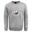 The Society of Iowa Rugby Referees Club Crew Sweatshirt by Canterbury from WRS Canterbury is a gray crew sweatshirt with an ultra-soft feel, featuring a circular emblem adorned with pink flowers and green leaves labeled “Society of Iowa Rugby Referees,” and finished with an embroidered CCC logo for a classic touch.