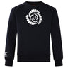 Ultra soft and comfortable, the Missoula All-Maggots Club Crew Sweatshirt by WRS Canterbury comes in black and features a white spiral graphic on the chest along with a small Canterbury logo embroidered on the left sleeve.
