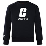 UNC Charlotte Club Crew Sweatshirt by Canterbury
