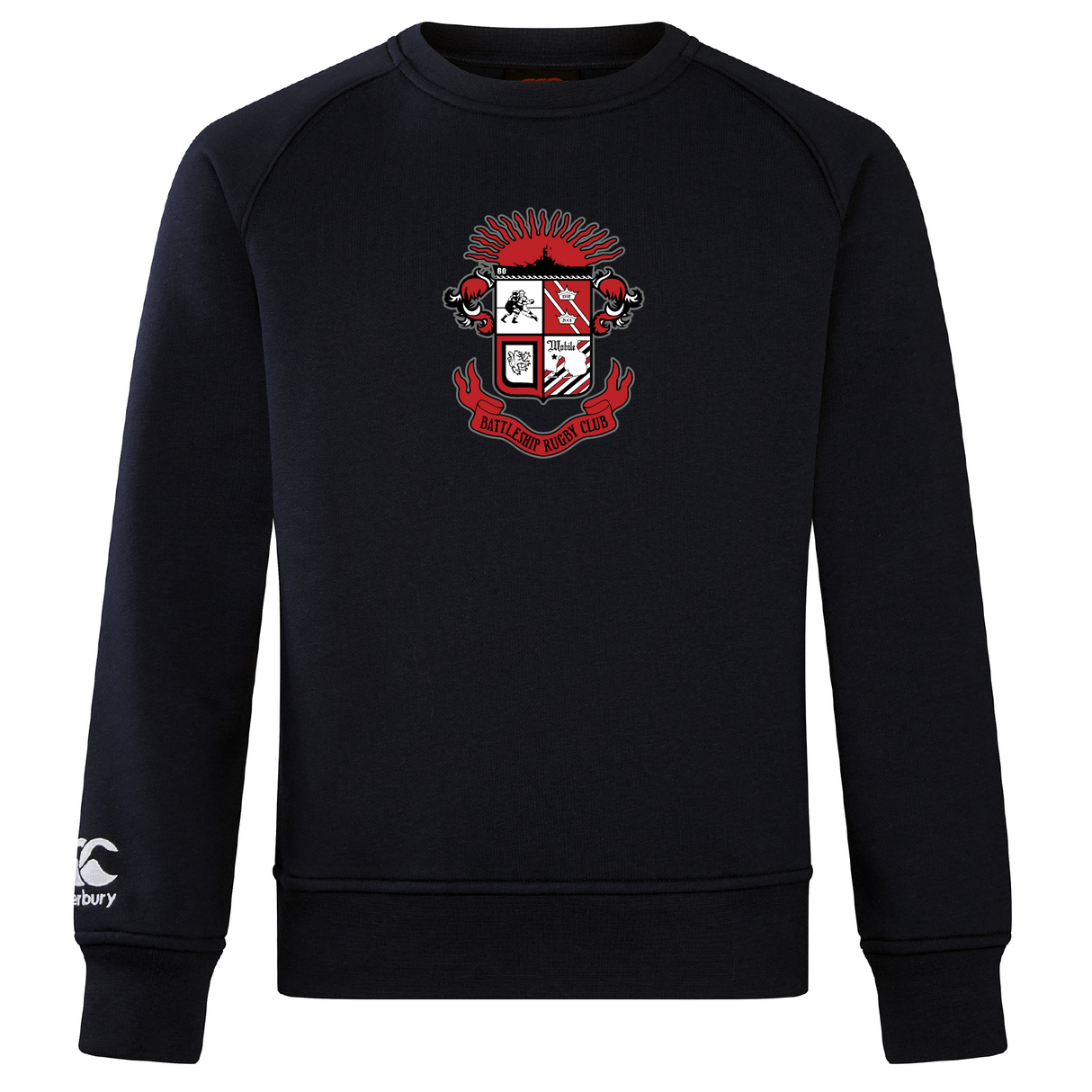 Battleship Rugby Club Club Crew Sweatshirt by Canterbury