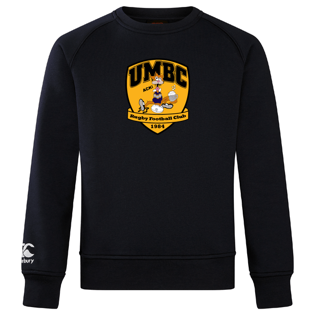 University of Maryland Baltimore County Rugby Club Crew Sweatshirt by Canterbury