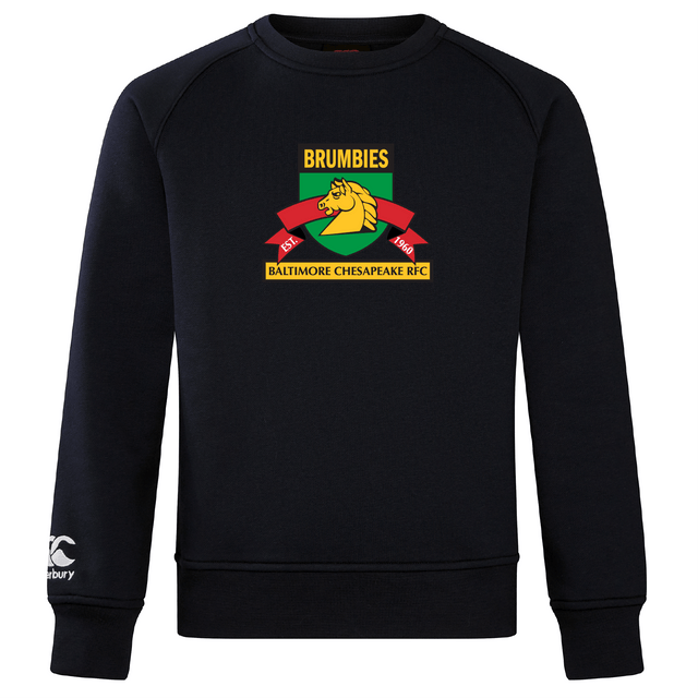 Baltimore Chesapeake Brumbies Club Crew Sweatshirt by Canterbury
