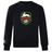 Introducing the RVA T.R.C. Club Crew Sweatshirt by Canterbury: a black ultra soft sweatshirt by WRS Canterbury, featuring a Richmond, VA rugby crest with a white rabbit, “RVA” text, and “TRC” below. The signature Canterbury Club Crew Sweatshirt logo is embroidered on the left sleeve.