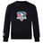 The SWFL Lady Hammerheads Club Crew Sweatshirt by WRS Canterbury is an ultra soft black sweatshirt with the team logo and stylized shark on the chest, plus an embroidered CCC logo on the left sleeve.