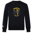 The Spartan Youth Rugby Club Crew Sweatshirt by WRS Canterbury features a Spartan helmet and "SPARTAN Youth Rugby" on the chest, plus an embroidered CCC logo on the left sleeve.