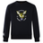 The Hornets Rugby Club 1977 Club Crew Sweatshirt by Canterbury, from WRS Canterbury, is a black crew sweatshirt featuring a yellow hornet graphic and "hornets 1977 RUGBY CLUB" text on the front, along with an embroidered CCC logo on the left sleeve. Designed as an ultra soft sweatshirt for everyday comfort.