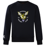 The Hornets Rugby Club 1977 Club Crew Sweatshirt by Canterbury, from WRS Canterbury, is a black crew sweatshirt featuring a yellow hornet graphic and "hornets 1977 RUGBY CLUB" text on the front, along with an embroidered CCC logo on the left sleeve. Designed as an ultra soft sweatshirt for everyday comfort.