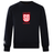 Navy blue Legion Academy Club Crew Sweatshirt by Canterbury featuring a red shield logo with “LEGION SD ACADEMY” on the chest and an embroidered CCC logo on the right cuff.