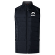 Navy University of Chicago Women's Elite Microlite Gilet by EMB Canterbury, featuring a zip-up front, insulated baffles, and an upper left "Rugby" logo.