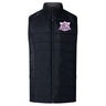 Black Western Carolina University Elite Microlite Gilet by Canterbury featuring a Western Carolina Rugby emblem on the left chest.