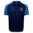 SF CDME Rugby Elite Polo by Canterbury—crafted by EMB Canterbury in navy and blue with short sleeves, custom made using advanced Vapodri fabrics, and featuring a red cross emblem alongside “CDME RUGBY” text on the left chest.