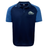 Navy blue University of New Hampshire Elite Polo by Canterbury with short raglan sleeves, featuring a wildcat logo and the text “MEN’S RUGBY” on the left chest.