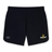 The Chicago Riot Elite Woven Short by EMB Canterbury is a black gym short with a small manufacturer’s logo on the left leg, the Chicago Riot team logo on the right leg, and zippered pockets for secure storage.