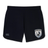 The South Orange County Raptors Elite Woven Short by EMB Canterbury features black athletic training shorts with the Canterbury logo on the left leg and the South Orange County Raptors Rugby team crest on the right leg. Designed in an Elite Woven gym short style, these shorts include convenient zippered pockets for secure storage.