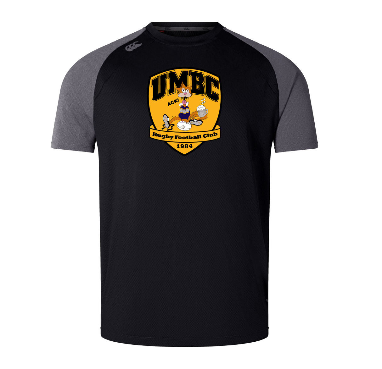 University of Maryland Baltimore County Rugby Elite Training Tee by Canterbury