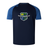 The Kingwood Rugby Elite Training Tee by WRS Canterbury is a navy blue, lightweight Vapodri sports shirt with blue sleeves, featuring the Kingwood Rugby crest and "EST Kingwood Rugby 2001" on the chest.