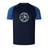 The WRS Canterbury Saint Anselm College Club Rugby Elite Training Tee features navy and light blue Vapodri fabric, short sleeves, and a "Saint Anselm Men's Club Rugby" logo on the front.