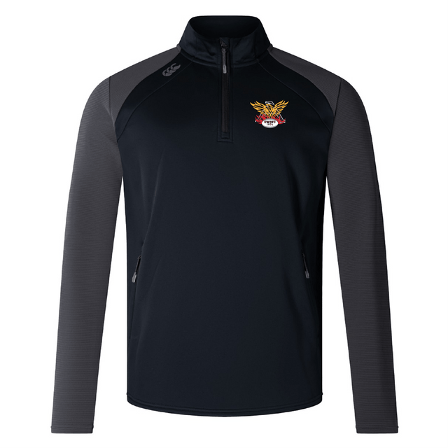 Atlanta Old White Rugby Elite 1/4 Zip Top by Canterbury