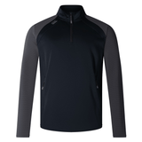 Canterbury Elite 1/4 Zip Top pullover with a half-zip closure and mesh panels on the sides and underarms, displayed on a plain background.