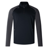 Canterbury Elite 1/4 Zip Top pullover with a half-zip closure and mesh panels on the sides and underarms, displayed on a plain background.