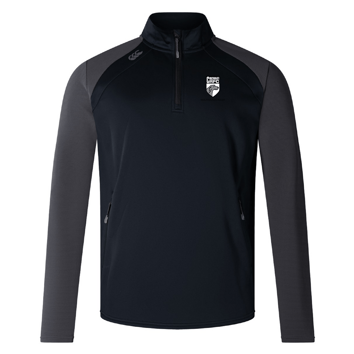 Cincinnati Wolfhounds Elite 1/4 Zip Top by Canterbury