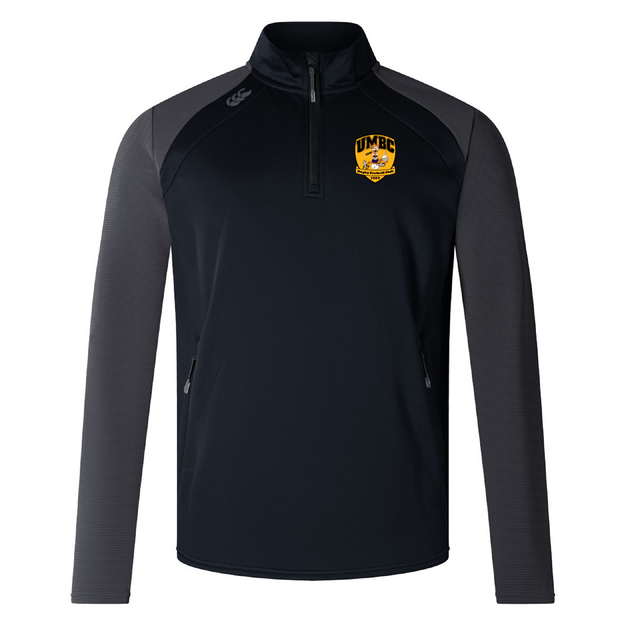 University of Maryland Baltimore County Rugby Elite 1/4 Zip Top by Canterbury