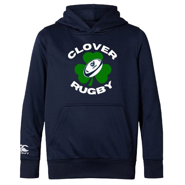 Clover Blue Eagles Rugby Club Lightweight Hoodie by Canterbury
