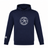 The Saint Anselm College Club Rugby Lightweight Hoodie by Canterbury features a navy blue design with a white "SA" Men's Club Rugby logo on the chest and a small Canterbury Club logo on the sleeve. Brand: WRS Canterbury.