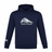 Navy blue University of New Hampshire Club Lightweight Hoodie by Canterbury featuring a wildcat graphic and “MEN’S RUGBY” text on the chest, with an embroidered CCC logo on the right sleeve.