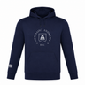 Introducing the New Saint Andrews College Club Lightweight Hoodie by Canterbury. This navy blue hoodie, custom made by WRS Canterbury, features the New Saint Andrews RFC logo in white on the chest and a small Canterbury Club logo on the lower left sleeve. Combining comfort and style, it’s a perfect addition to your collection.