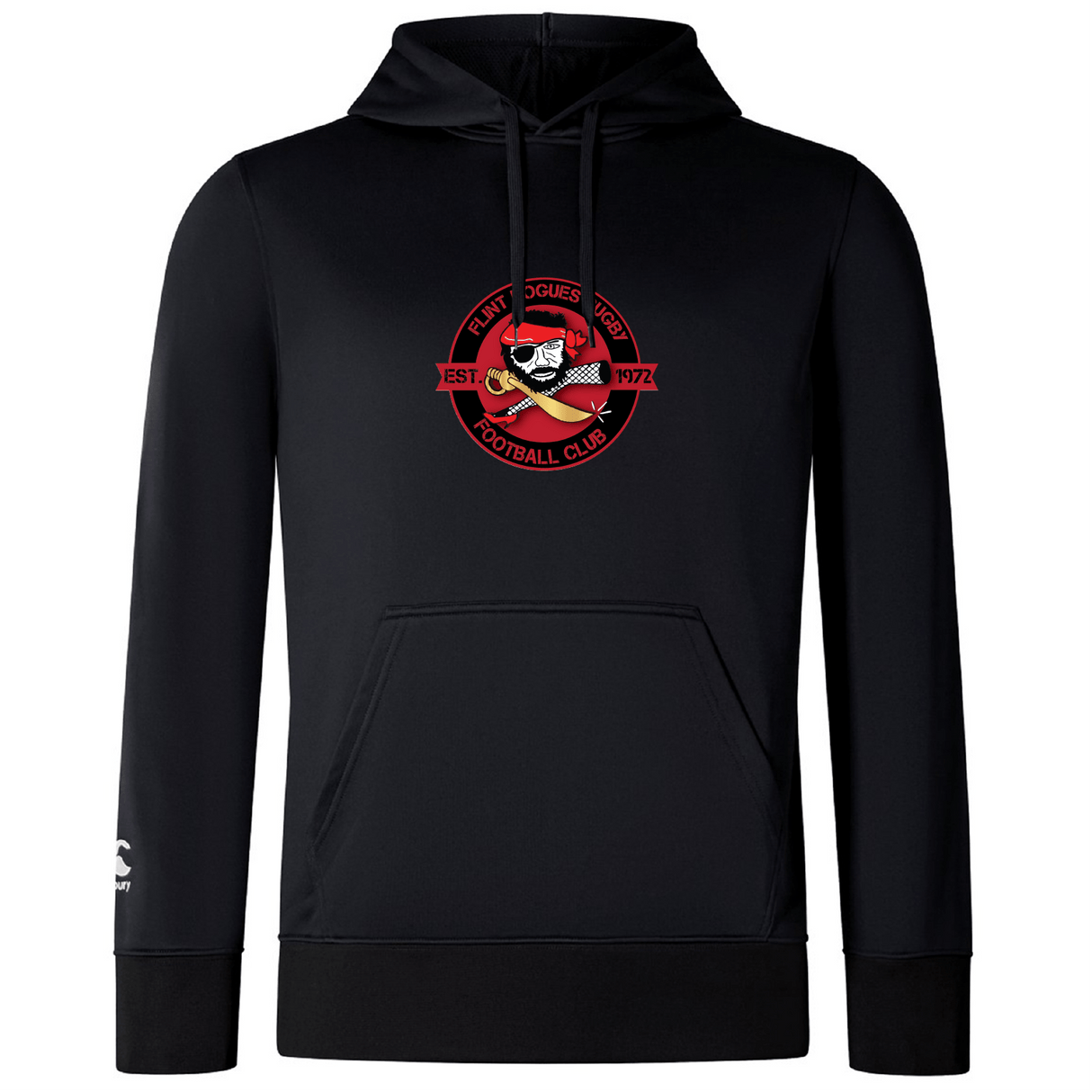Flint Rogues Club Lightweight Hoodie by Canterbury
