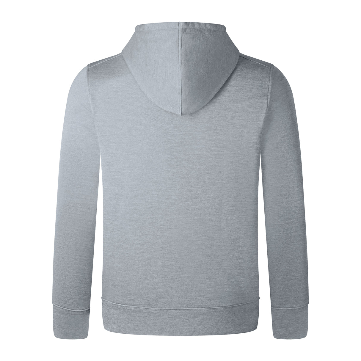 The back view of a grey Canterbury Club Lightweight Hoodie.