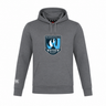 The Minneapolis Mayhem Rugby Club Lightweight Hoodie by Canterbury is a gray sweatshirt featuring the team logo on the chest and a small WRS Canterbury brand logo on the left sleeve. Custom made for both style and comfort, it’s perfect for showing your team pride.