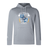 The Milwaukee Barbarians Rugby Club Lightweight Hoodie by Canterbury features the club crest and logo on the chest. This light gray hoodie is custom made by WRS Canterbury.