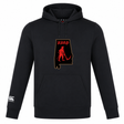 Aging Alabama Rugby Players Club Lightweight Hoodie by WRS Canterbury featuring a graphic of the state of Alabama with a red devil figure and the text “HARD” above it, and a Canterbury logo on the right sleeve.