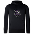 The Cypress Warriors Men's Rugby Club Lightweight Hoodie by WRS Canterbury features the 2024 logo with a warrior helmet and sword design custom made on the chest.