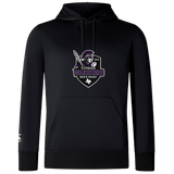 The Cypress Warriors Men's Rugby Club Lightweight Hoodie by WRS Canterbury features the 2024 logo with a warrior helmet and sword design custom made on the chest.