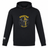 The Spartan Youth Rugby Club Lightweight Hoodie by WRS Canterbury features a front pocket, Spartan helmet graphic, “SPARTAN YOUTH RUGBY” in yellow, and a white Canterbury sleeve logo—perfect for active youth.