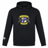The Winchester Cannons Club Lightweight Hoodie by WRS Canterbury is a black hoodie with a colorful crest on the chest and a white Canterbury logo on the left sleeve—a highlight of the Canterbury Club collection.