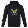 The Hornets Rugby Club 1977 Club Lightweight Hoodie by Canterbury features a black lightweight design with "Hornets Rugby Club 1977" and a hornet graphic on the front, plus the Canterbury Club logo on the left sleeve for a custom-made appearance. This hoodie is from WRS Canterbury.