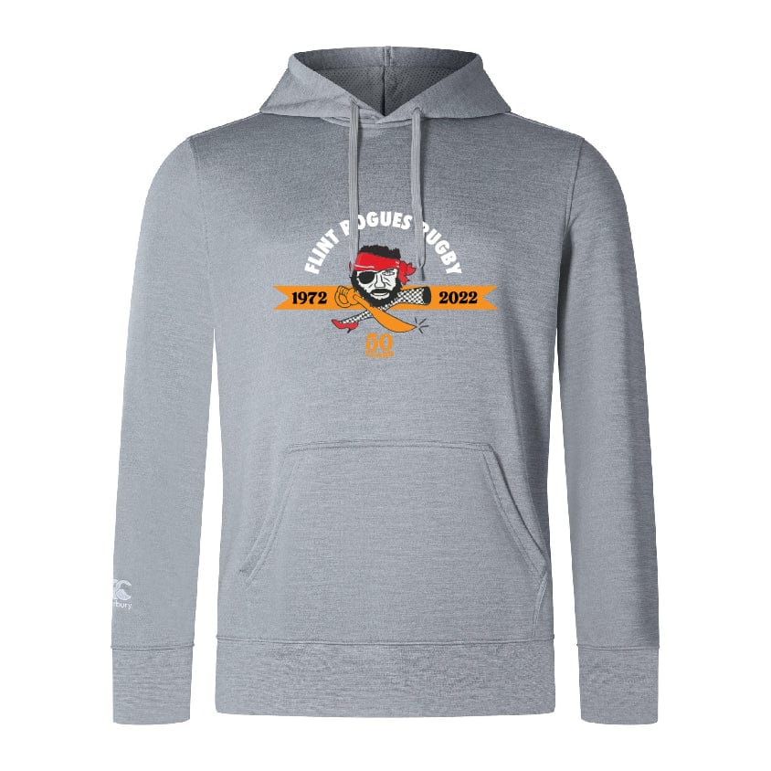 Flint Rogues Club Lightweight Hoodie by Canterbury