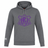 Grey Western Carolina University Club Lightweight Hoodie by Canterbury featuring a purple “Western Carolina Rugby 1990” logo on the chest and a small logo on the right cuff.