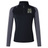 Introducing the Lewis County Elks Women’s Elite First Layer by Canterbury—a black and gray long-sleeve quarter-zip pullover featuring the “ELKS” logo and antlers graphic on the left chest. Made by EMB Canterbury with advanced VapoDri technology, this top ensures superior moisture wicking to keep you comfortable and dry all day.