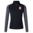 Black and grey long-sleeved Legion Academy Women’s Elite First Layer by Canterbury featuring moisture-wicking VapoDri technology and a Legion Academy logo on the chest.